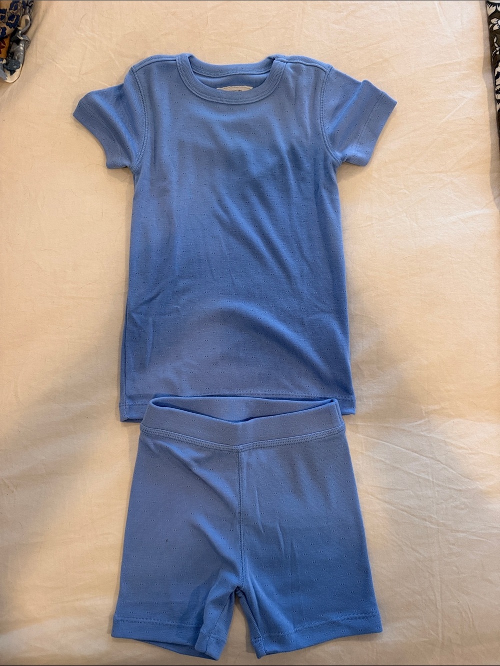 Crewcuts Light Blue Short Sleeve Pajama Set